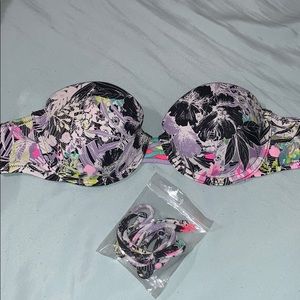 VS fun print bathing suit top!